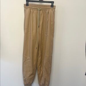 Stylish Tan Jogger Pants for Women